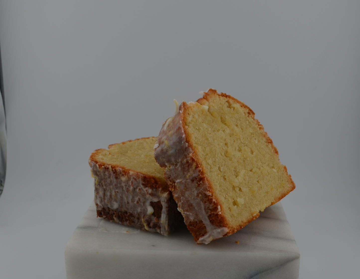 Lemon Coconut Loaf Cake with Lemon Glaze (Dairy Free)