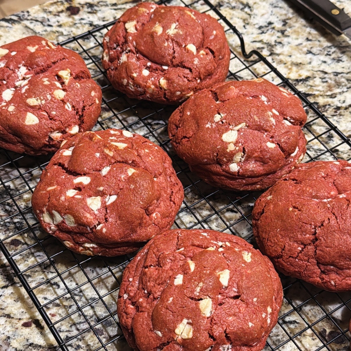 Chunky NYC Style Cookie - Red Velvet