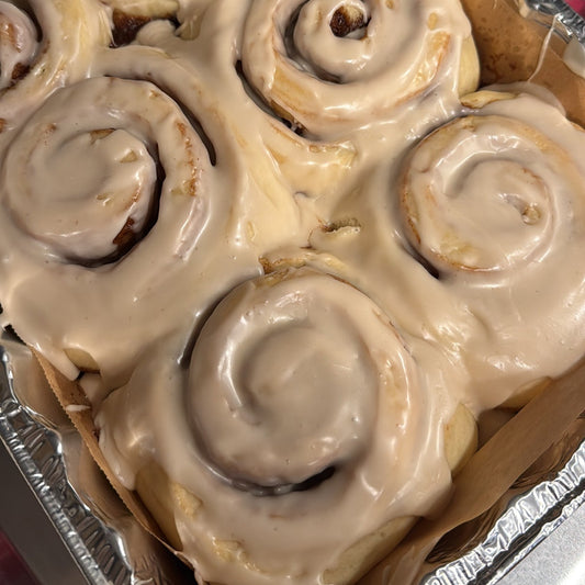 Cinnamon Rolls - 4 count - VEGAN